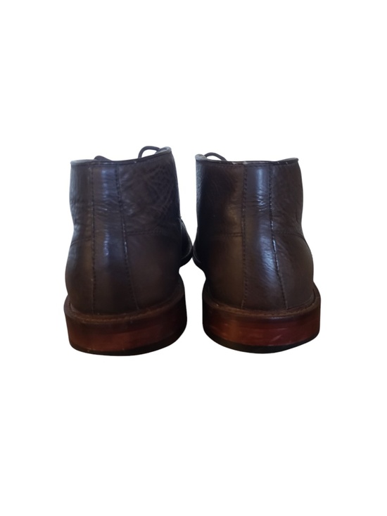 Banana Republic Chocolate Brown Leather Chukka Lace Up Boots Size 8 main image 5